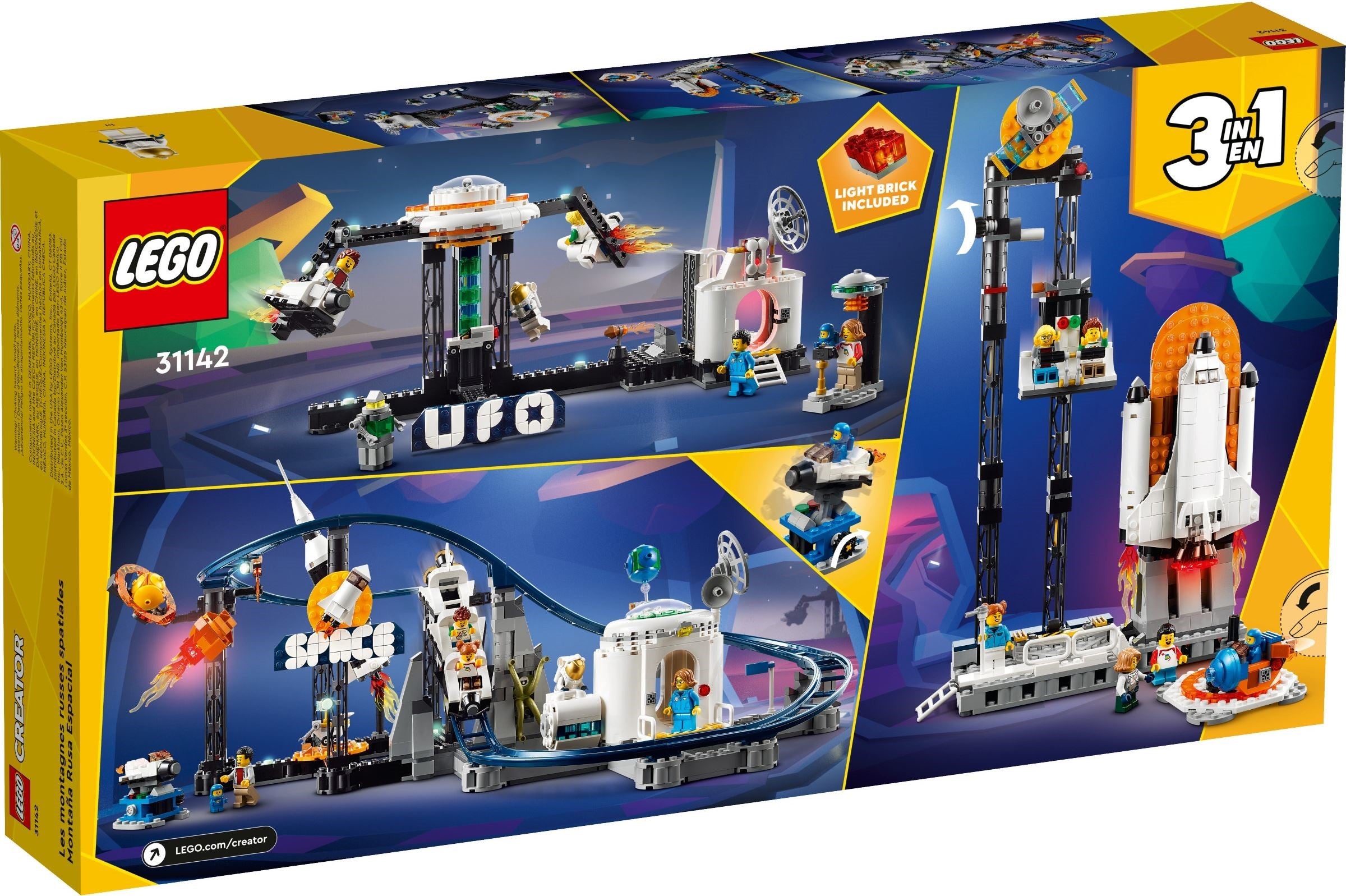 LEGO Creator Weltraum-Achterbahn 31142