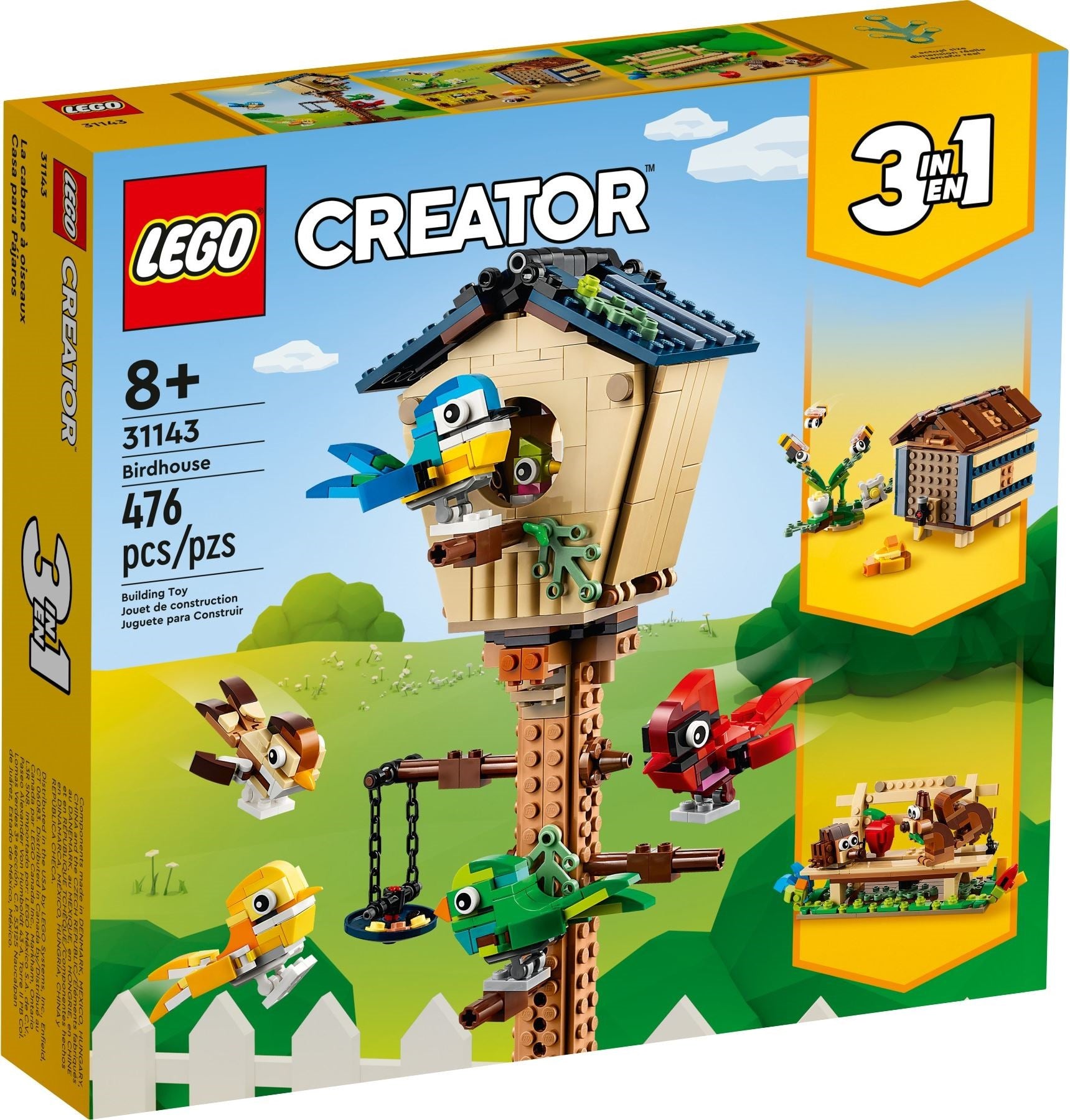 LEGO Creator Vogelhäuschen 31143