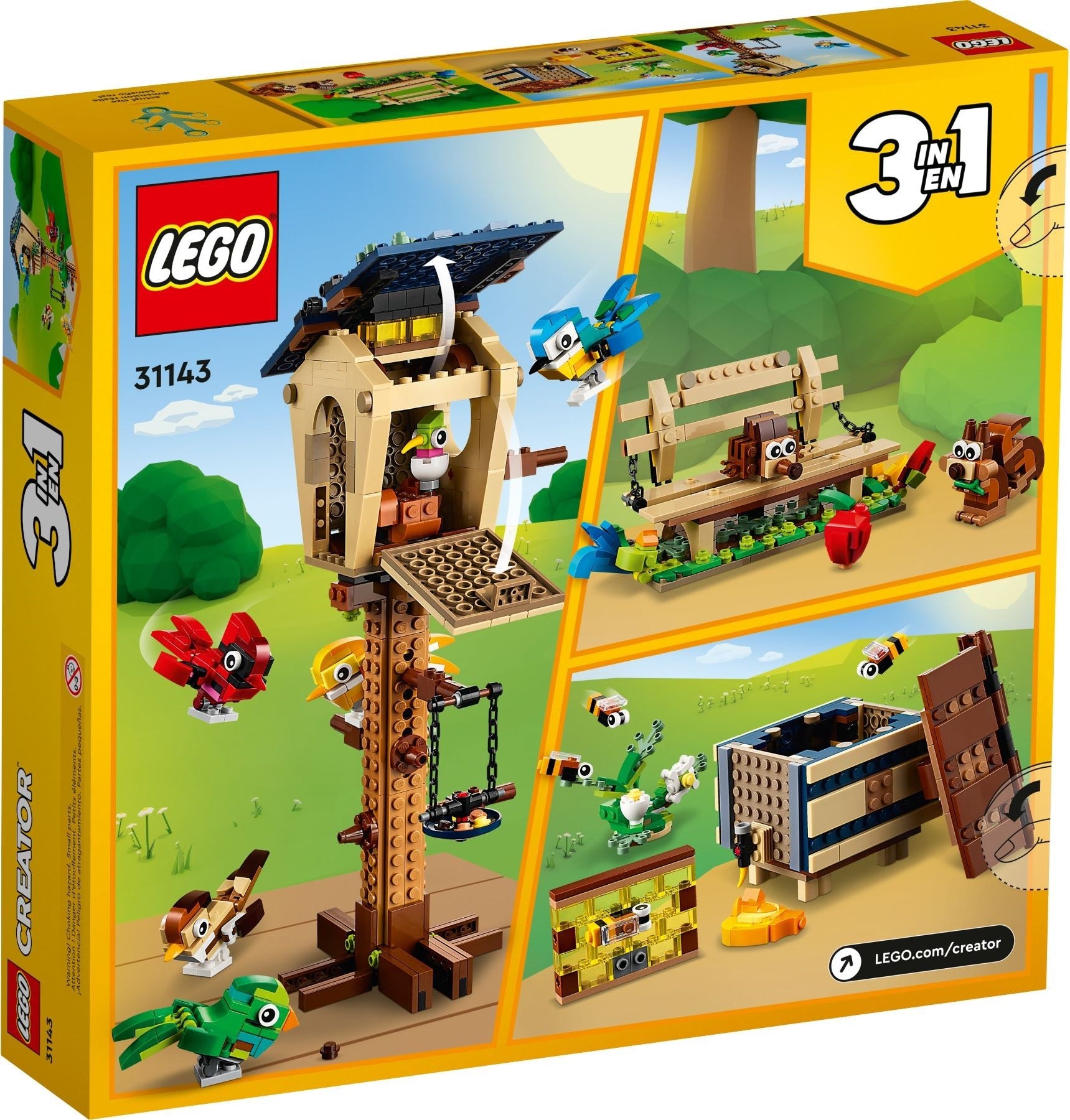 LEGO Creator Vogelhäuschen 31143
