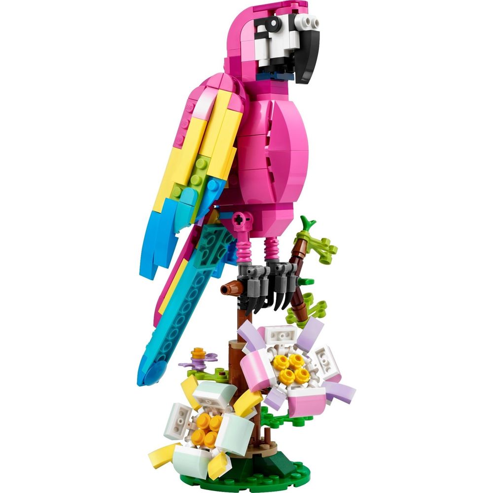 LEGO Creator Exotischer pinfarbener Papapgei 31144