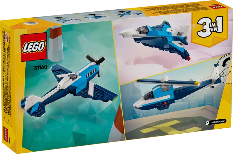 LEGO Creator Flieger: Rennflugzeug 31160