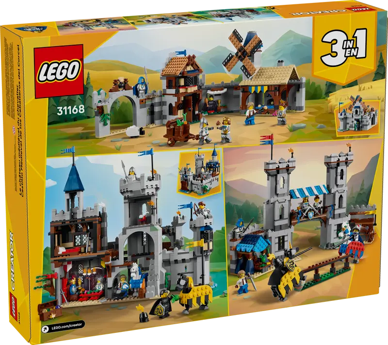 LEGO Creator Ritterburg im Mittelalter 31168