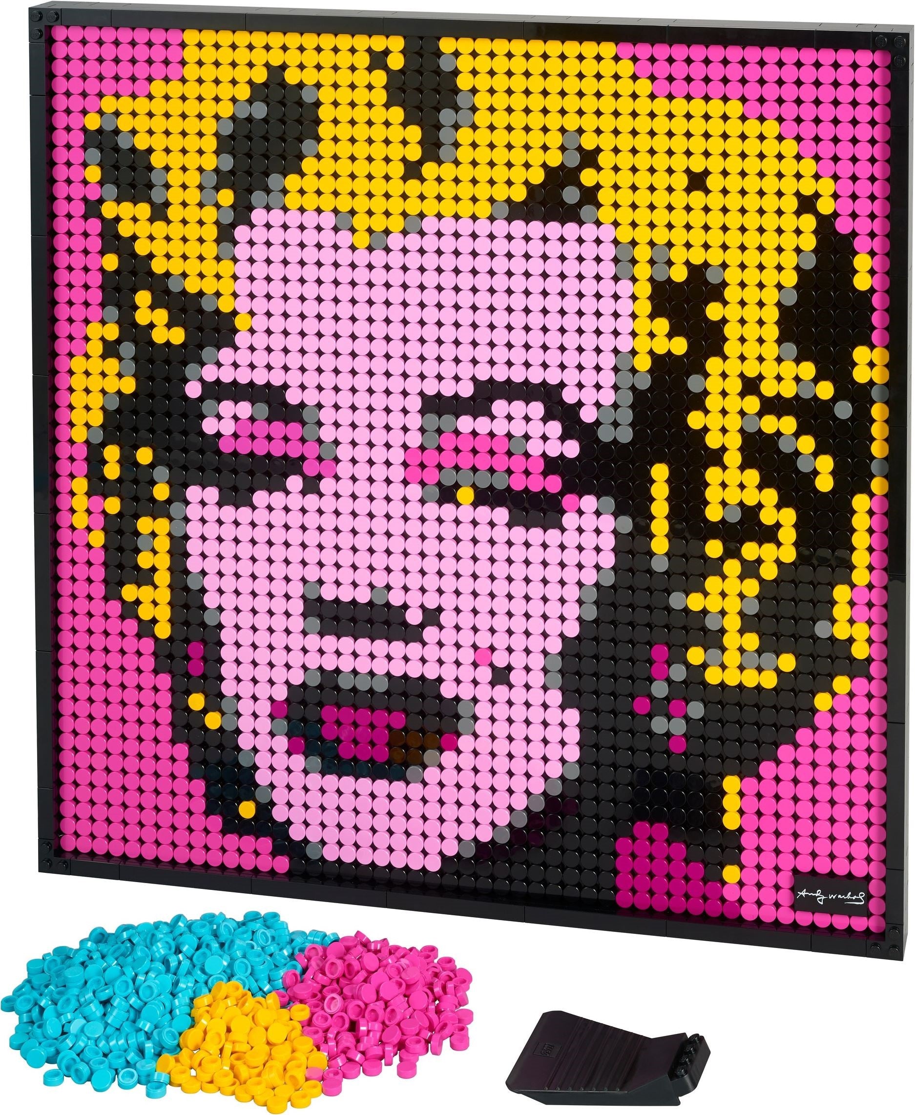 LEGO Art Marilyn Monroe d'Andy Warhol 31197