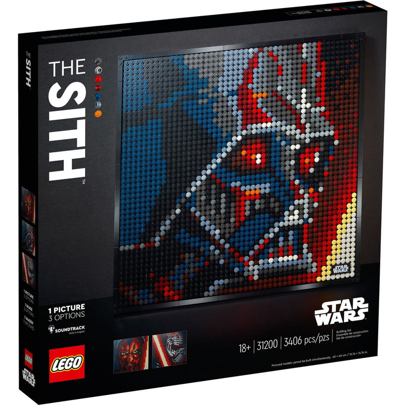 LEGO Art Star Wars : Image artistique des Sith 31200