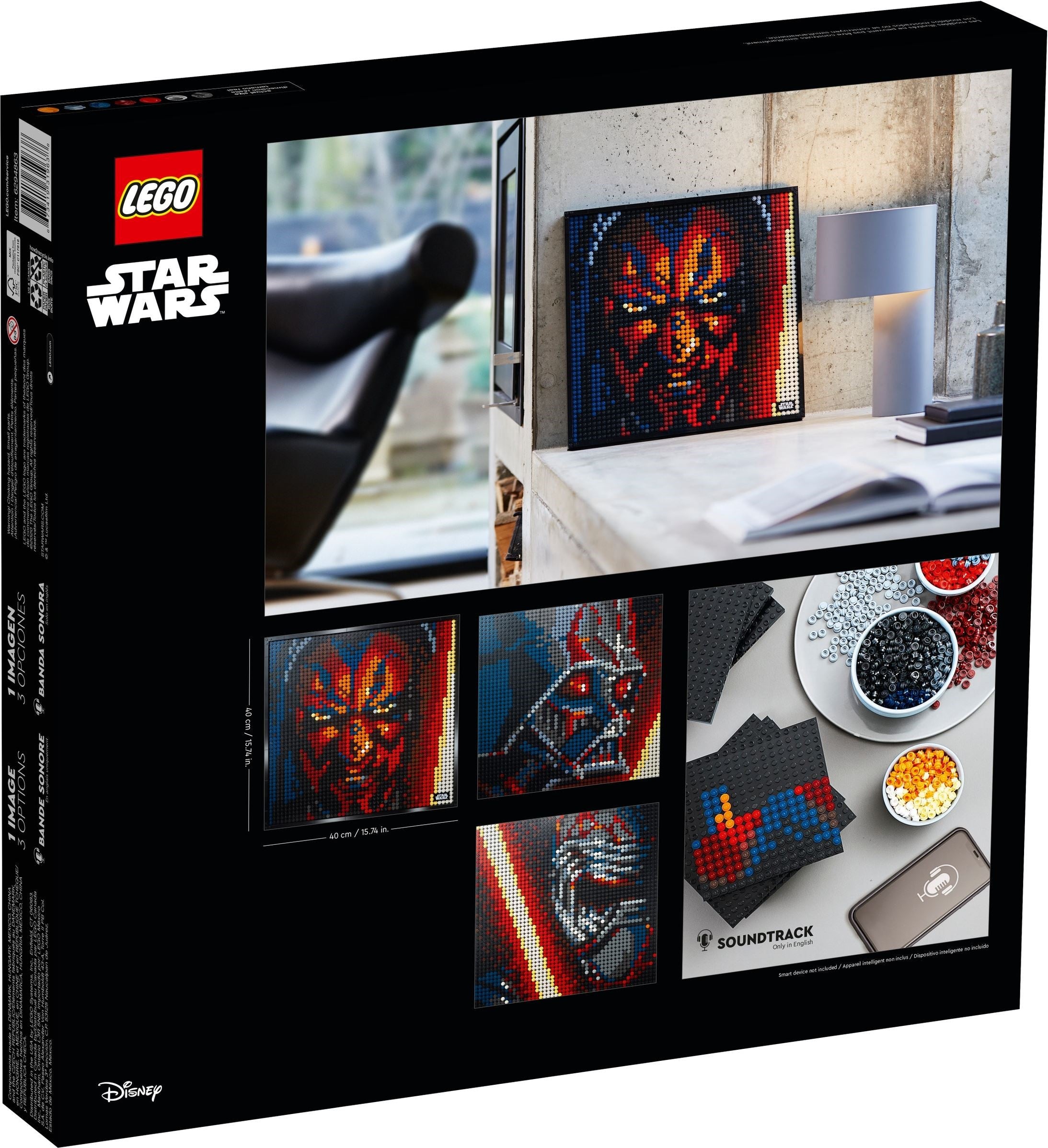 LEGO Art Star Wars : Image artistique des Sith 31200
