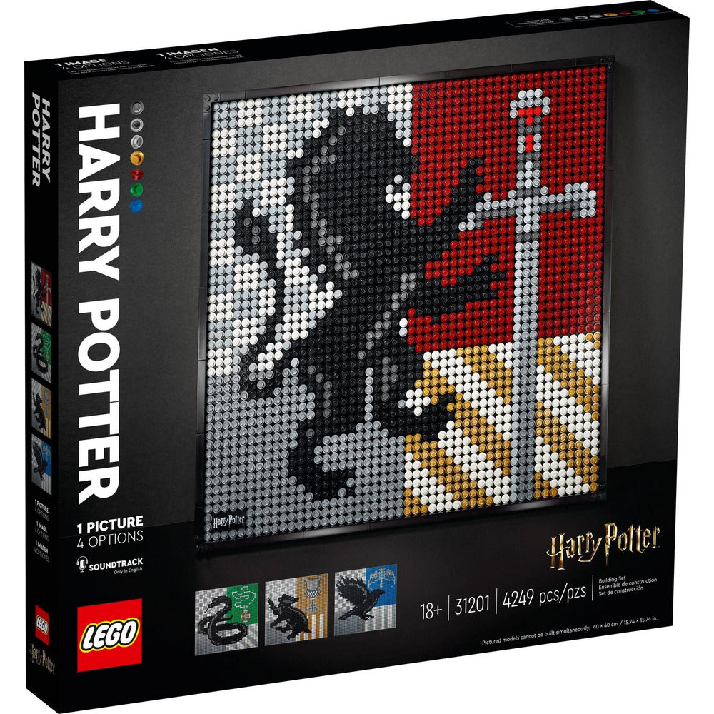 LEGO Art Harry Potter Hogwarts Crest 31201