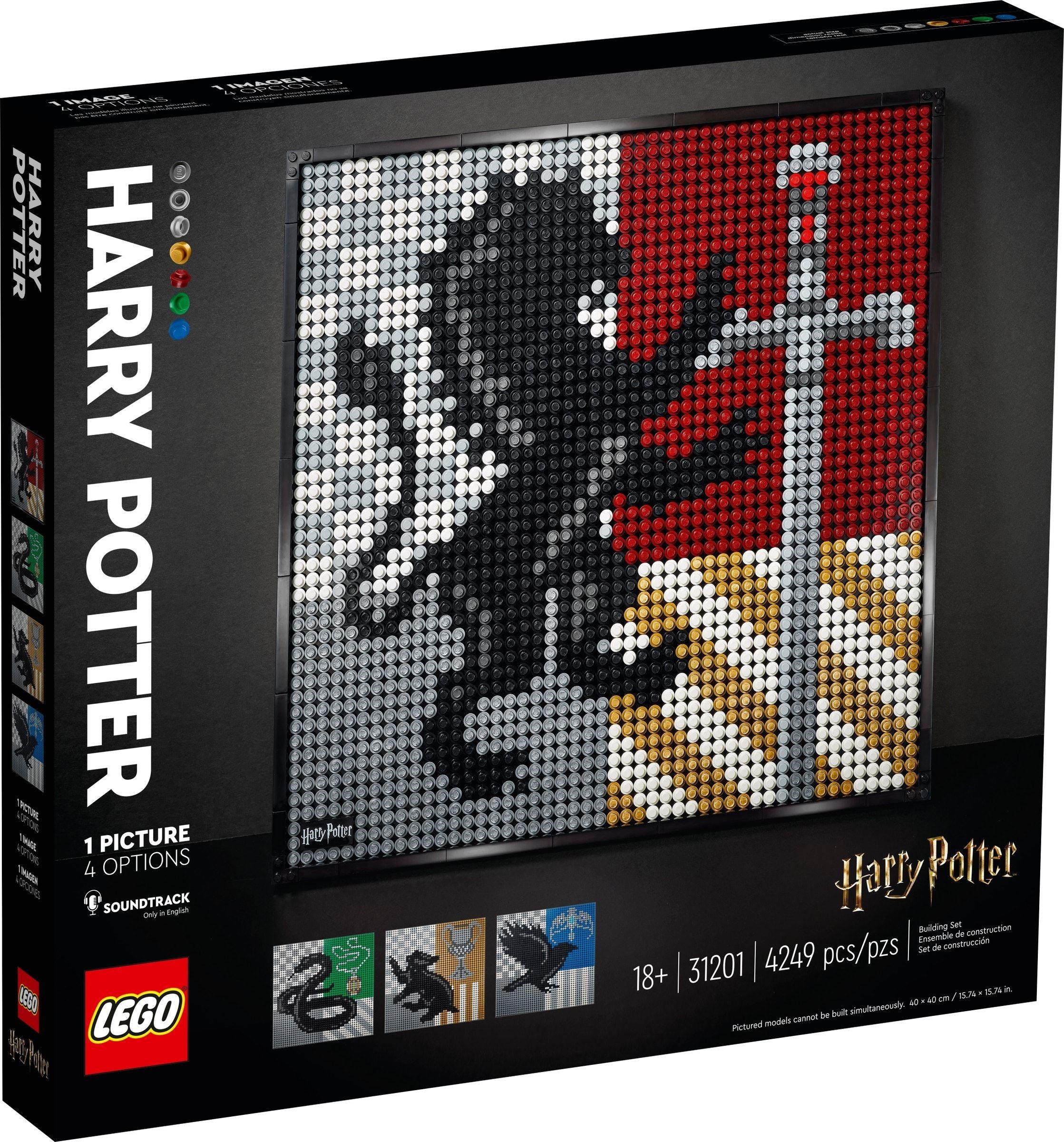 LEGO Art Harry Potter Hogwarts Crest 31201