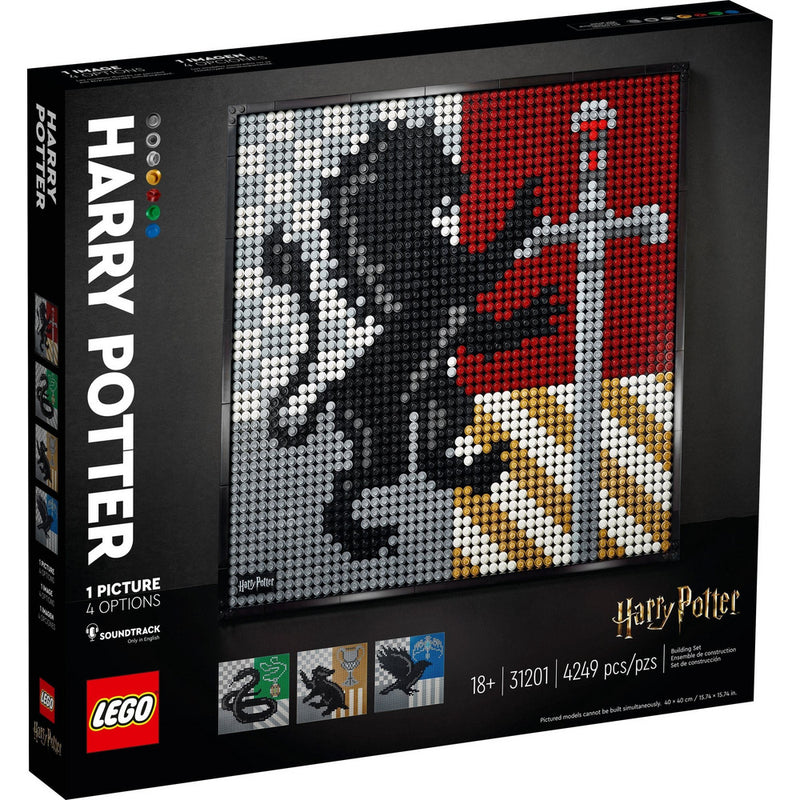 LEGO Art Harry Potter Hogwarts Crest 31201