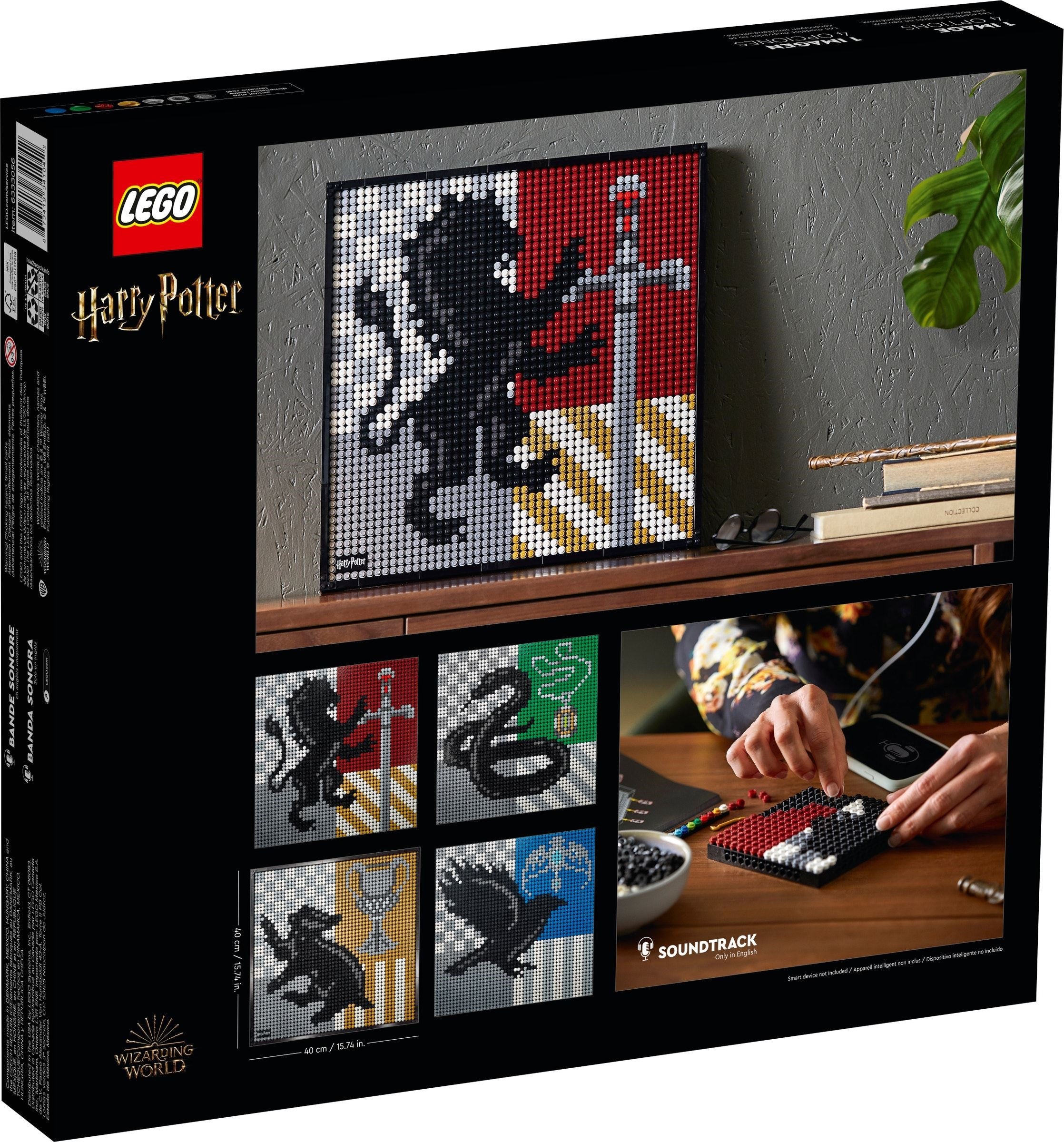 LEGO Art Harry Potter Hogwarts Crest 31201