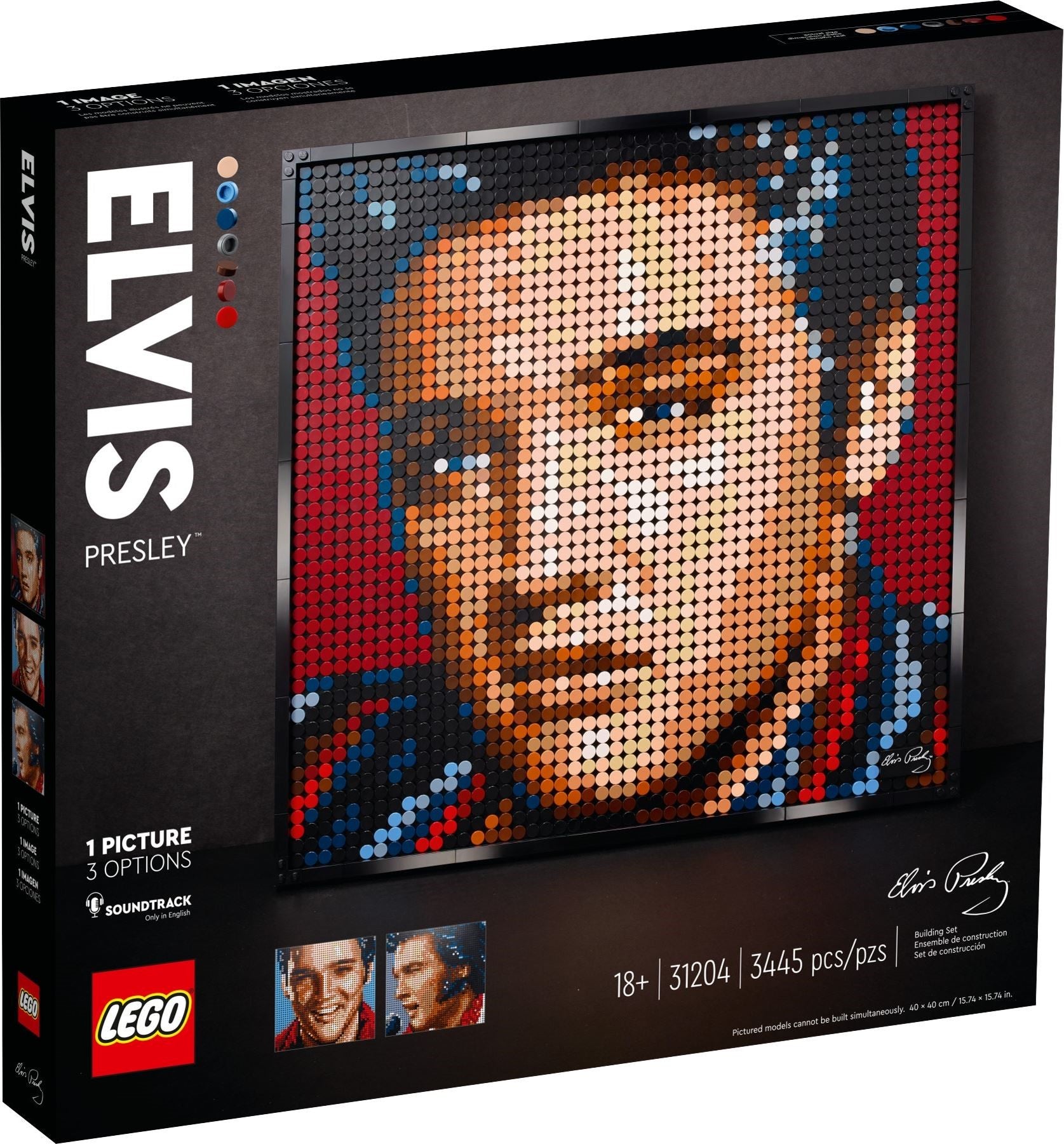LEGO Art Elvis Presley - "Le Roi" 31204