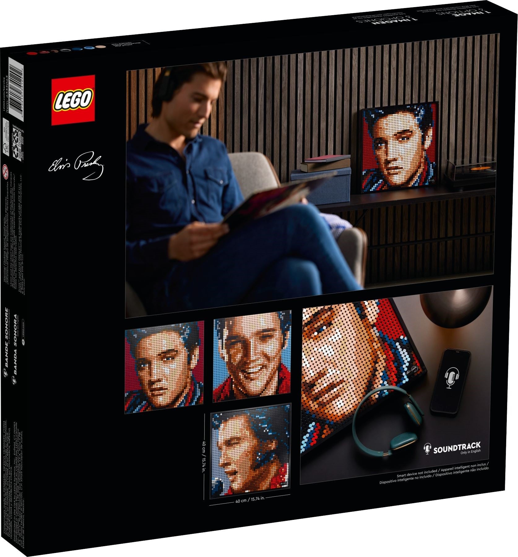 LEGO Art Elvis Presley - "Le Roi" 31204