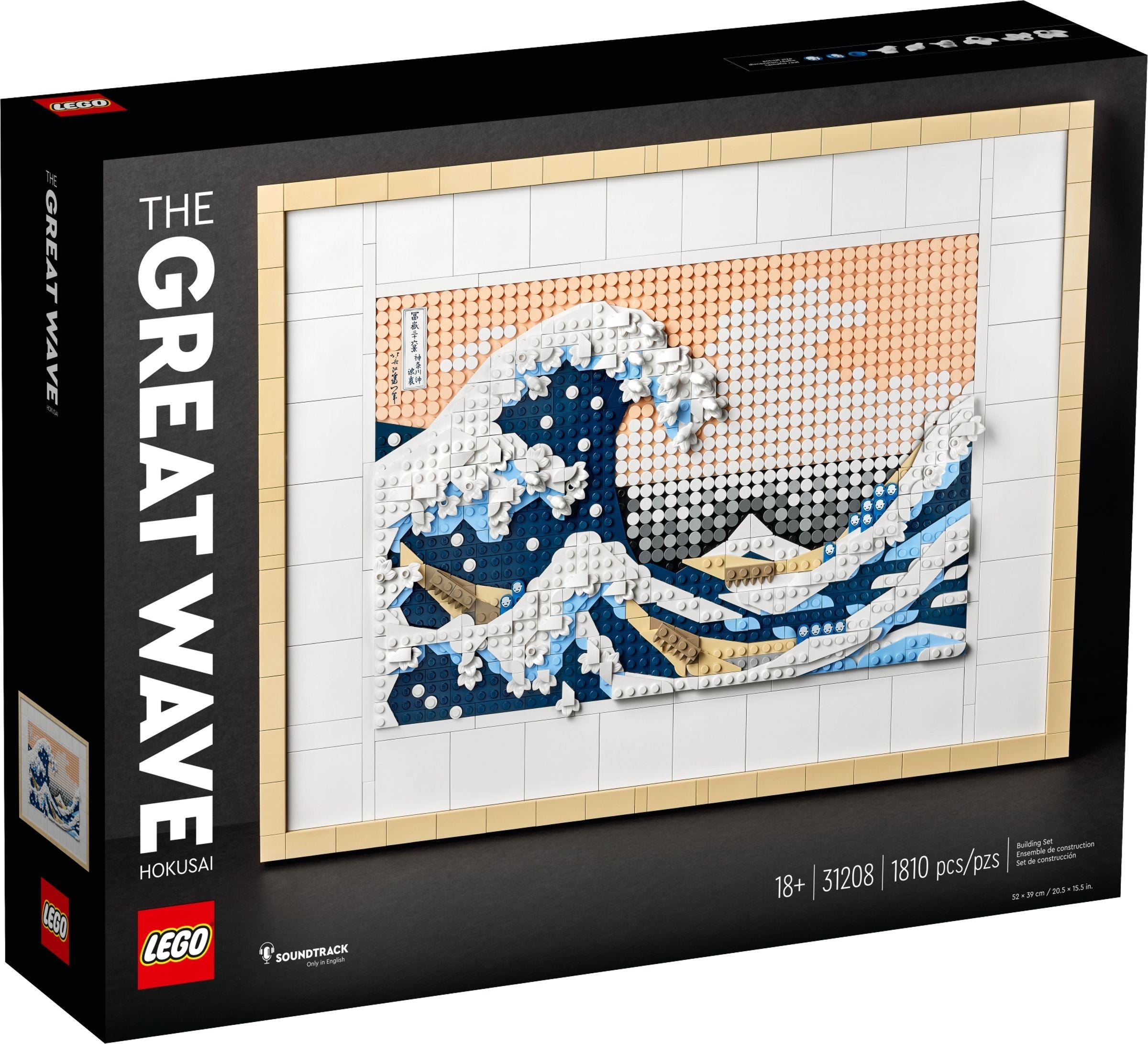 LEGO Art Grosse Welle 31208