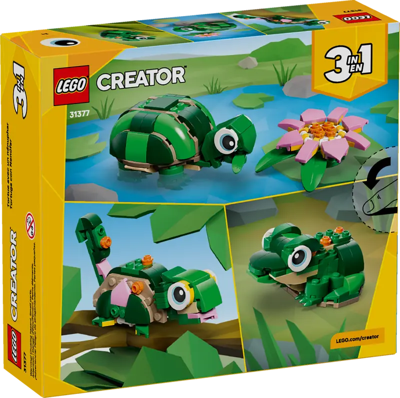 LEGO Creator Schildkröte mit Seerose 31377