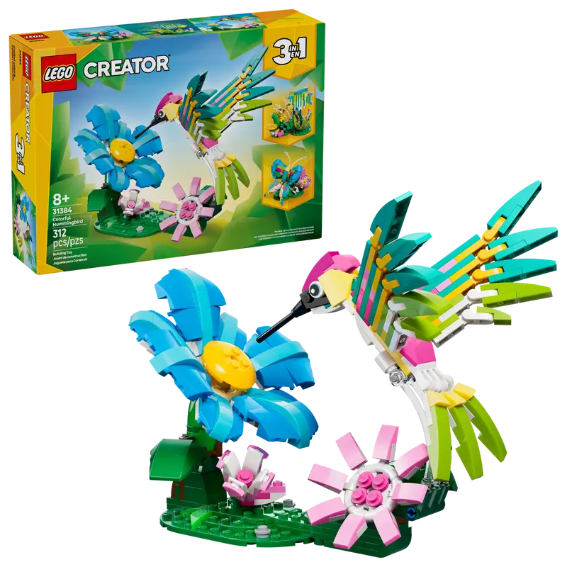 LEGO Creator Wilde Tiere: Bunter Kolibri 31384