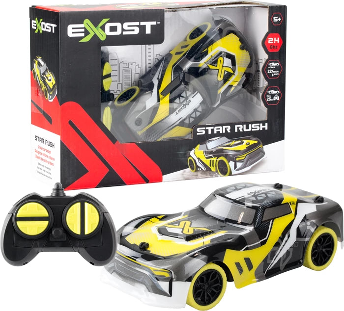 Silverlit Exost Star Rush, 2.4 GHz Fahrzeug 15 cm, Fernsteuerung, Batt. 3xAAA/2xAA exkl., ab 5 J.