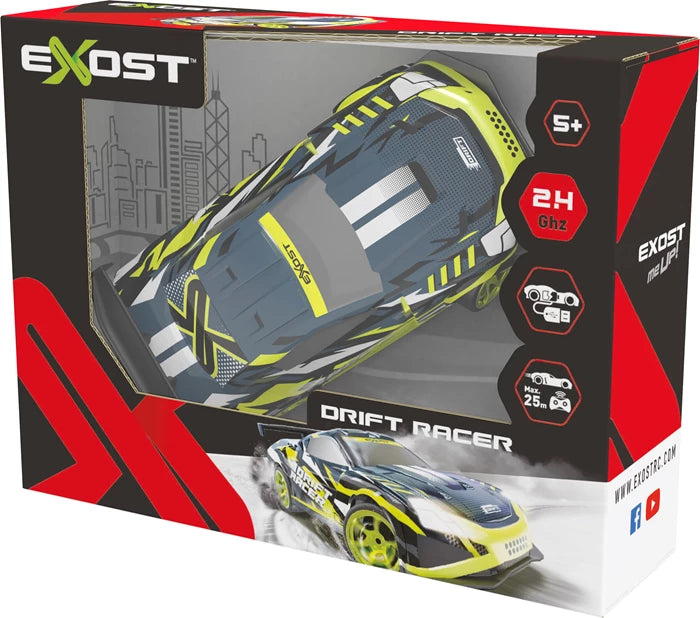 Silverlit Exost Drift Racer, 2.4 GHz Rennauto, harte Pneus, Batt. 2xAA exkl., ab 5 Jahren