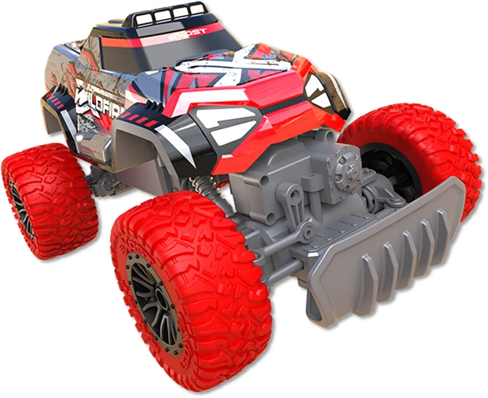 Silverlit Exost X-Wildfire, 2.4 GHz 1:12, Stossdämpfer, Batt. 6xAA exkl., ab 5 Jahren