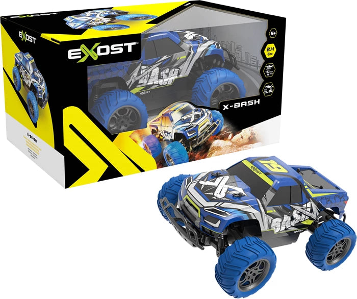 Silverlit Exost X-Bash, 2.4 GHz Abenteuer-Auto, robuste Pneus, Batt. 2xAA exkl., ab 5 Jahren