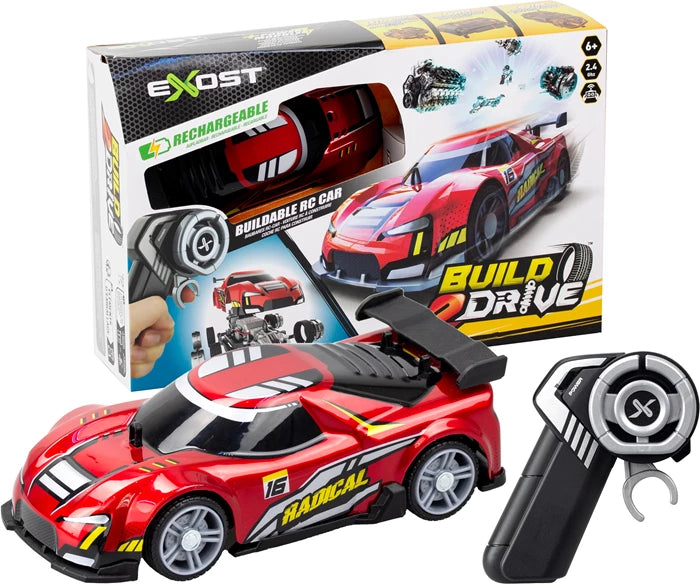 Silverlit Exost Build 2 Drive Radical Racer, 2.4 GHz, RC, aufladbar, Batt. 2xAAA exkl., ab 6 Jahren