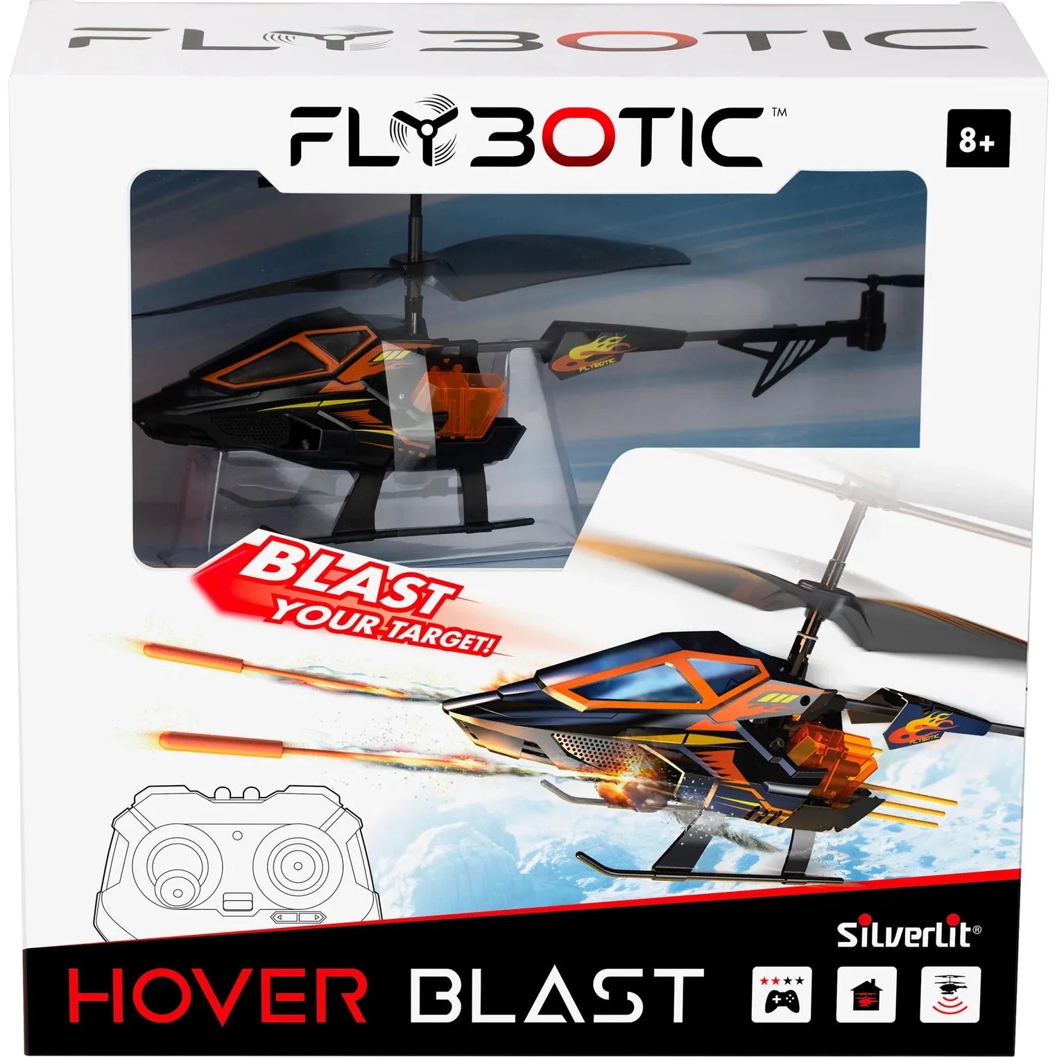 Silverlit Helikopter Hover Blast IR 16 Raketen