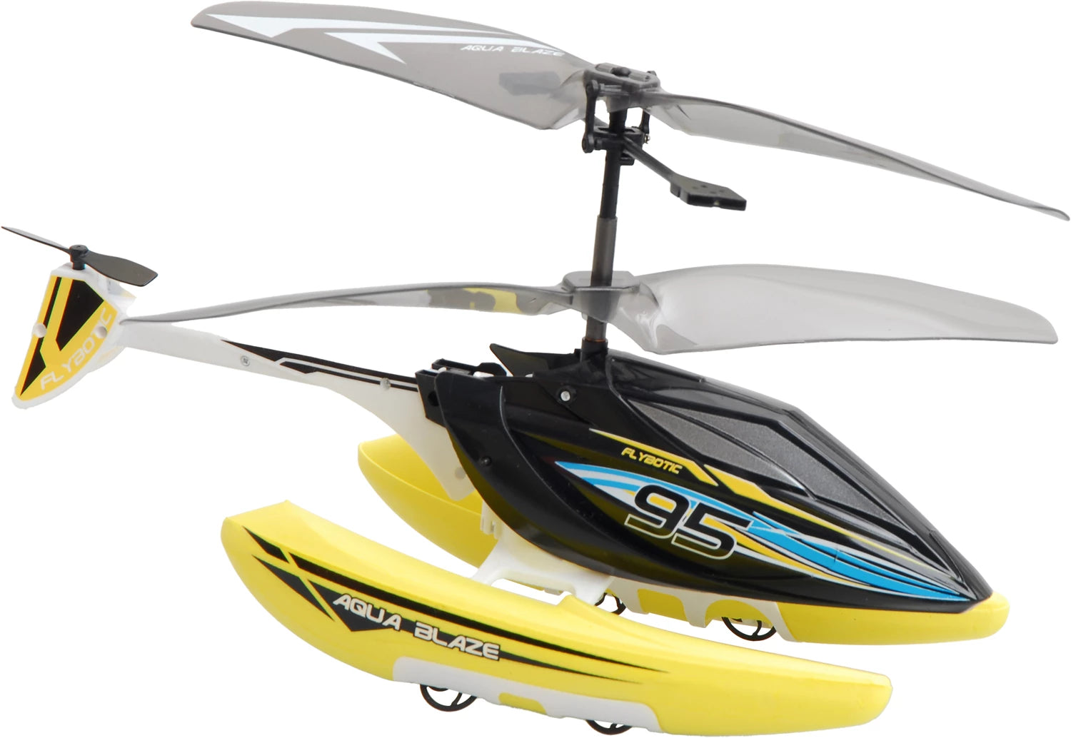 Silverlit Flybotic Helikopter Aqua Blaze 2.4 GHz ca. 21x8x12 cm, Outdoor, Batt. 2xAAA exkl., ab 8 Jahren