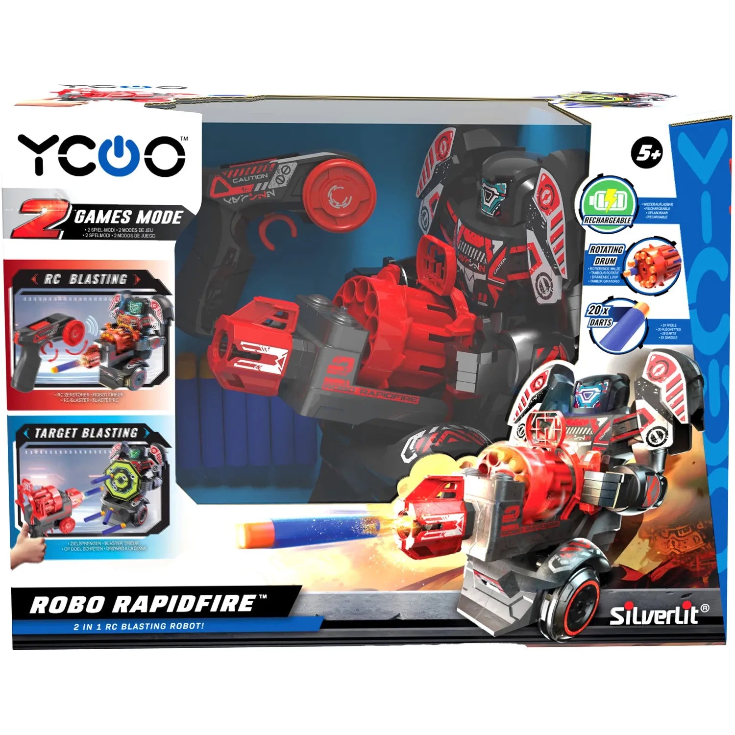 Silverlit Robo Rapidfire Roboter 22x24 cm