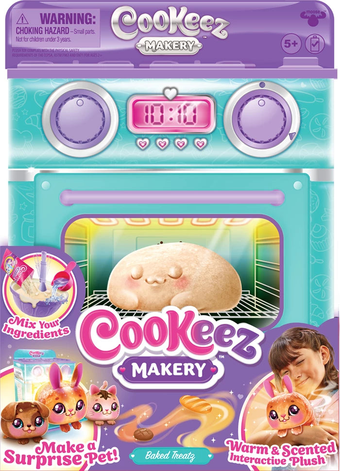 Cookeez Makery Ofen aqua Brot Backset mit Tier