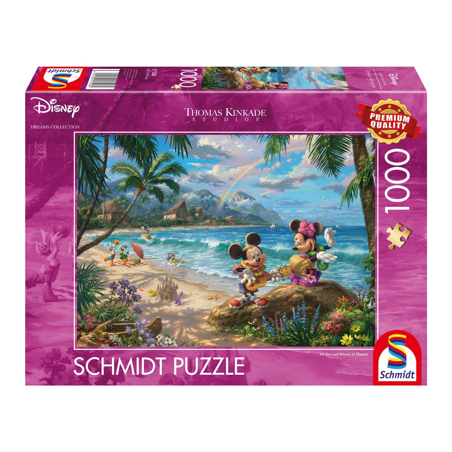Puzzle - Disney Mickey & Minnie in Hawaii