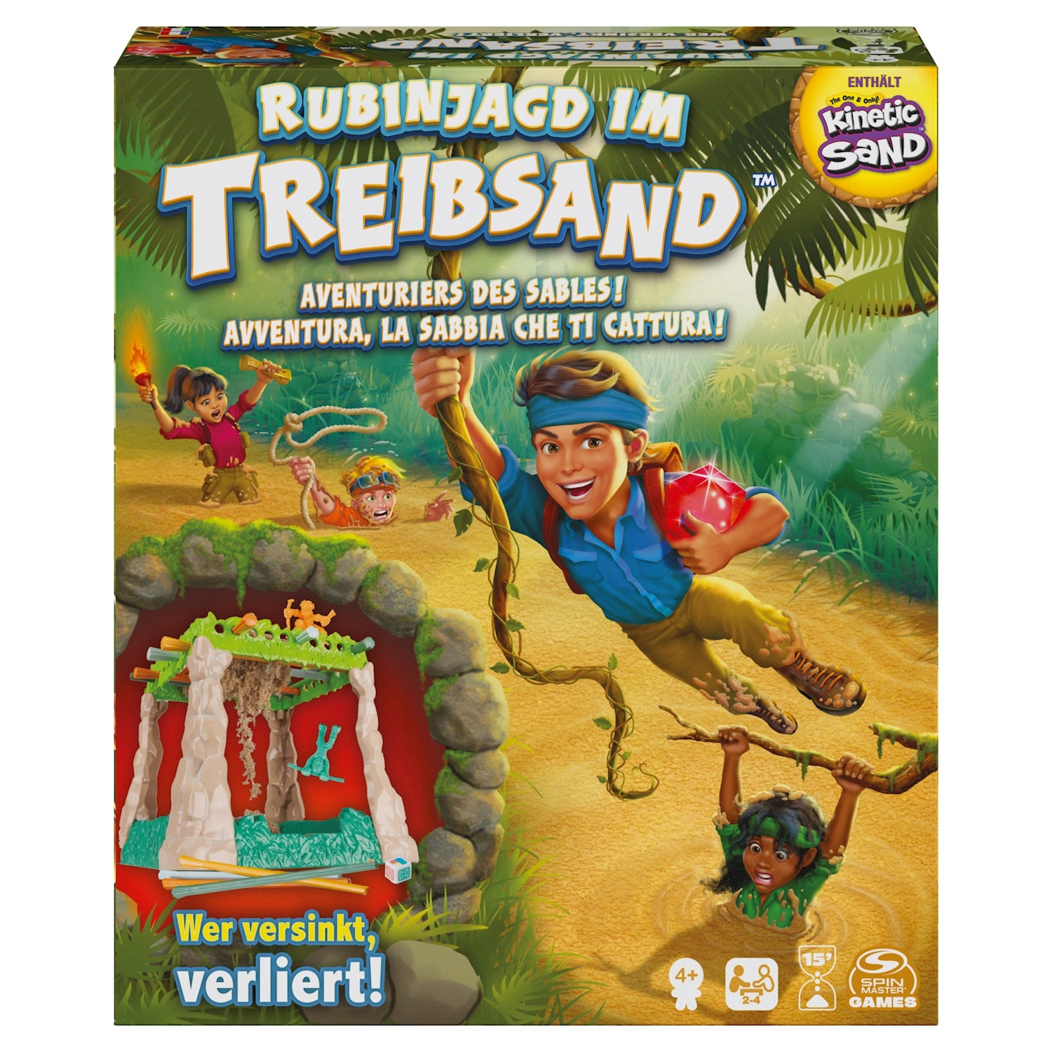 Rubinjagd im Treibsand d/f/i