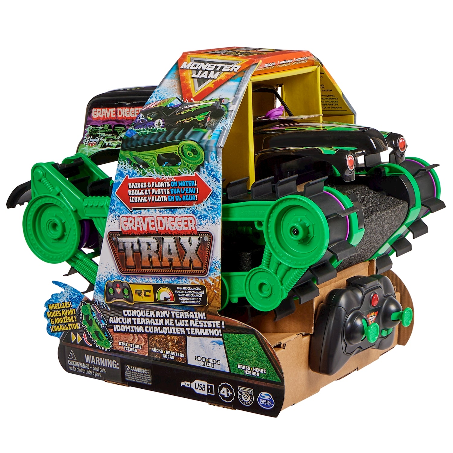 Monster Jam - Frave Digger Trax