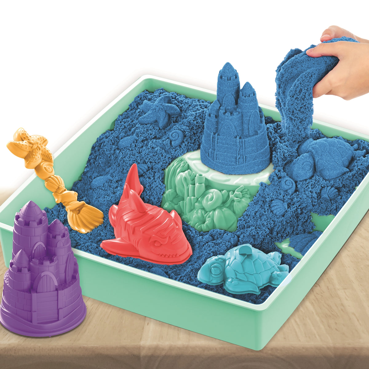 Kinetic Sand Box ass. 454g