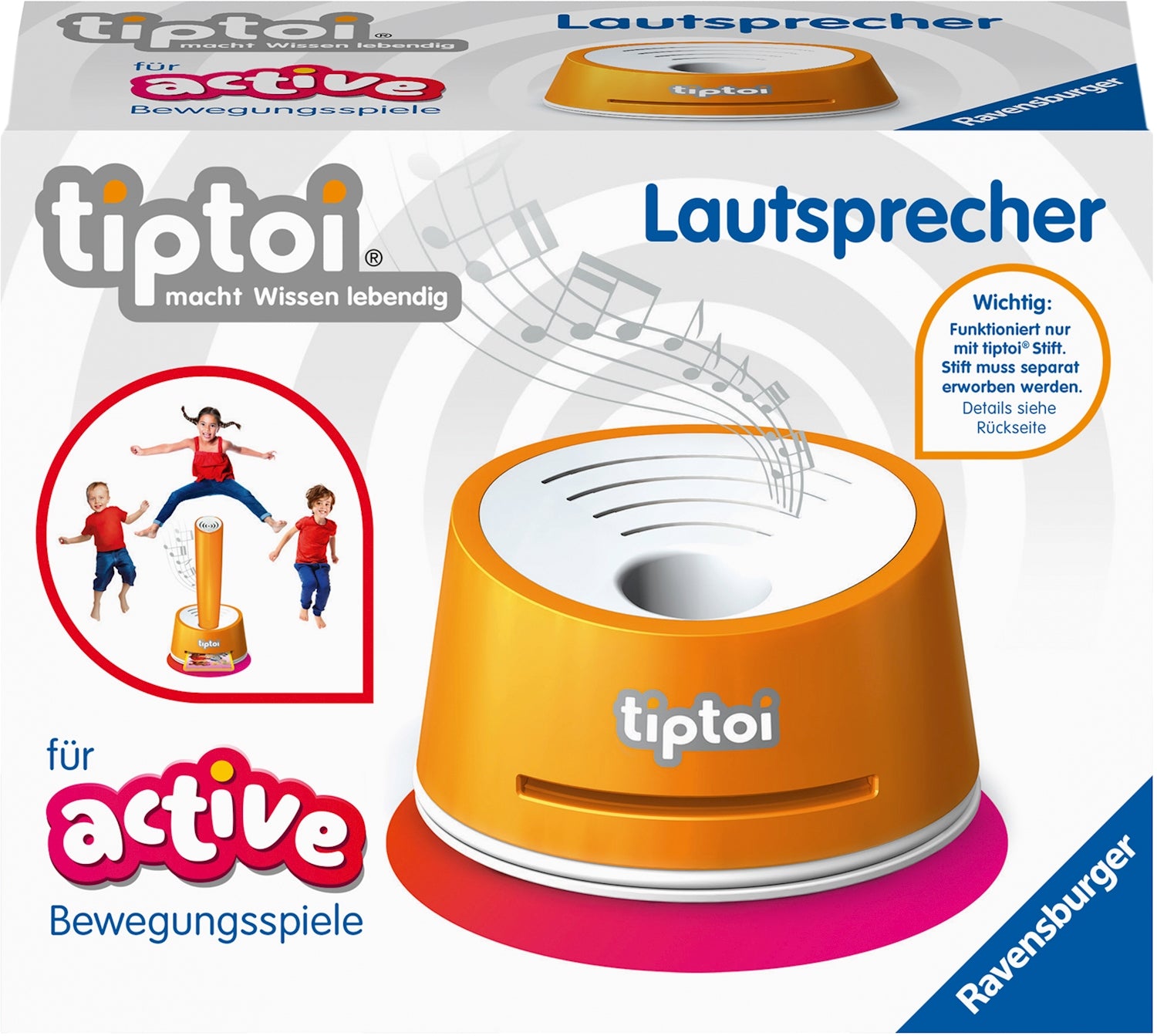 Ravensburger TipToi Lautsprecher für ACTIVE Bewegungsspiele