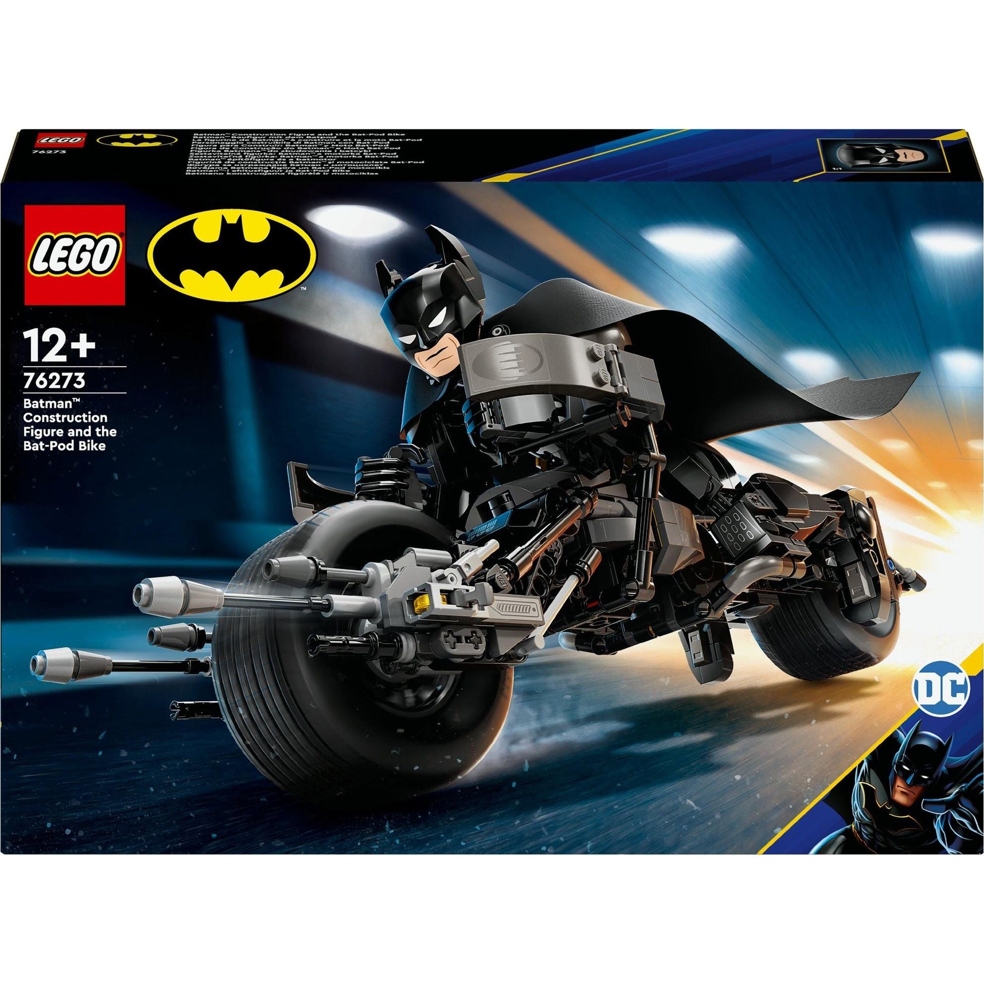 LEGO DC Universe Super Heroes Batman Baufigur mit dem Batpod 76273