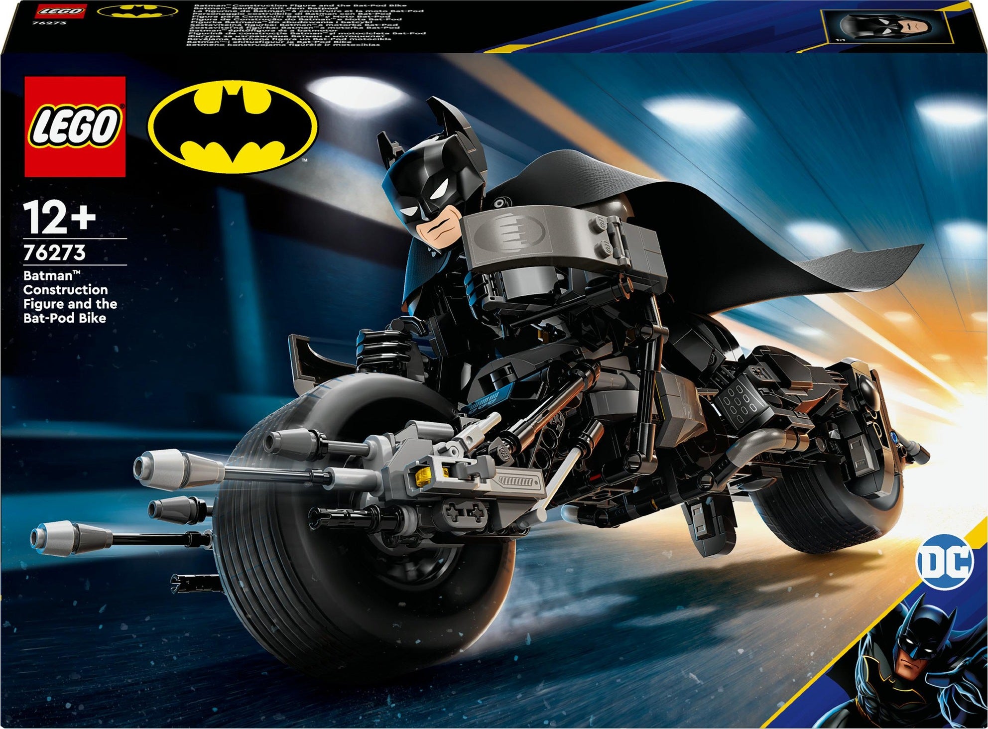 LEGO DC Universe Super Heroes Batman Baufigur mit dem Batpod 76273