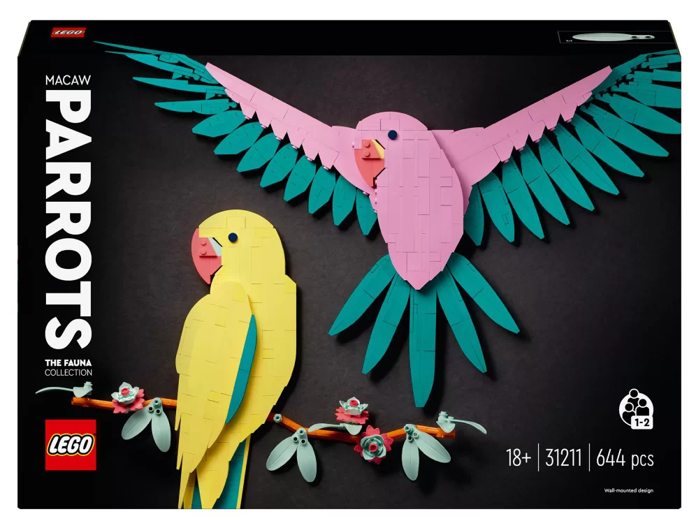 LEGO ART Die Fauna Kollektion- Aras 31211