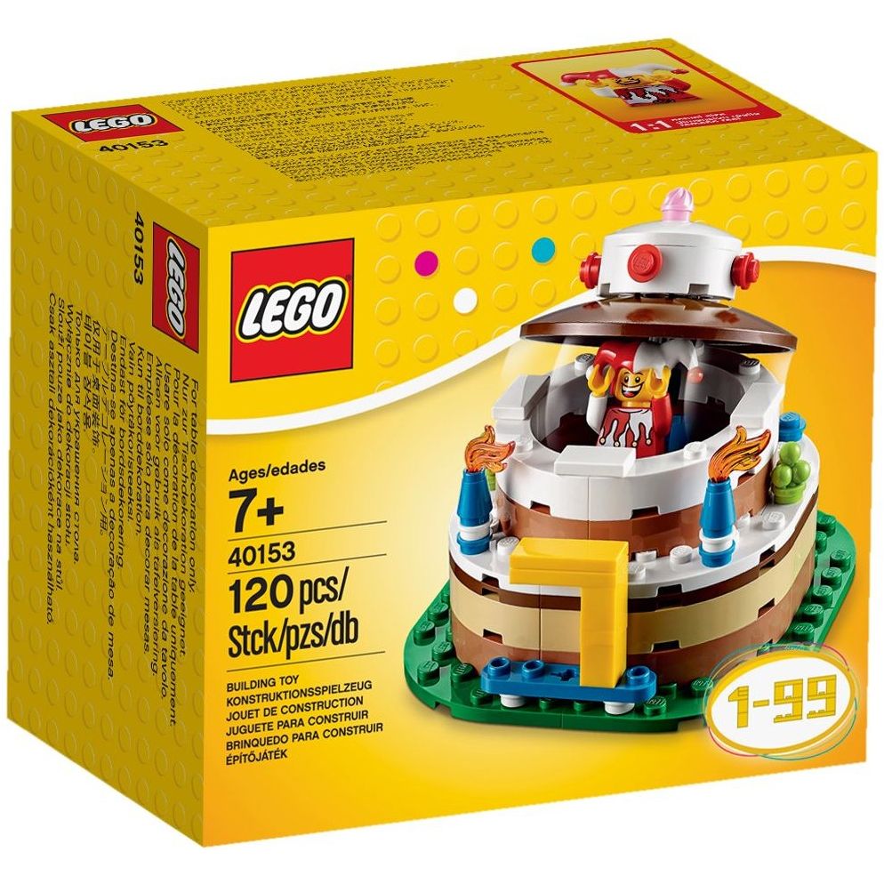 LEGO Seasonal Geburtstagstischdekoration 40153