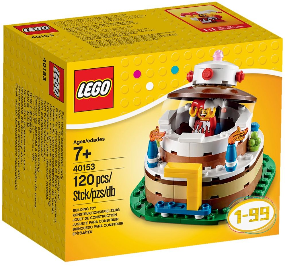 LEGO Seasonal Geburtstagstischdekoration 40153