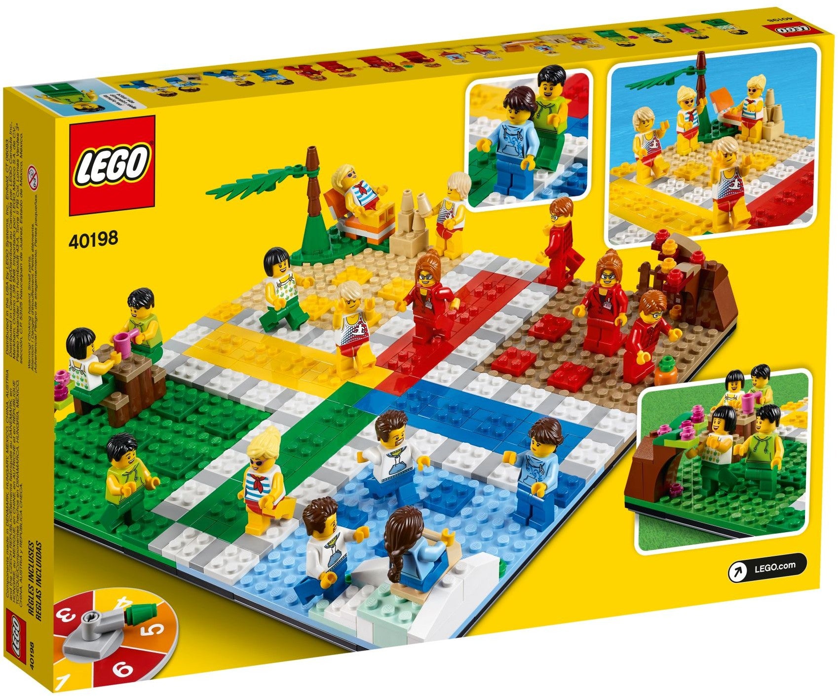 Jeu de société LEGO 40198 Jeu Ludo