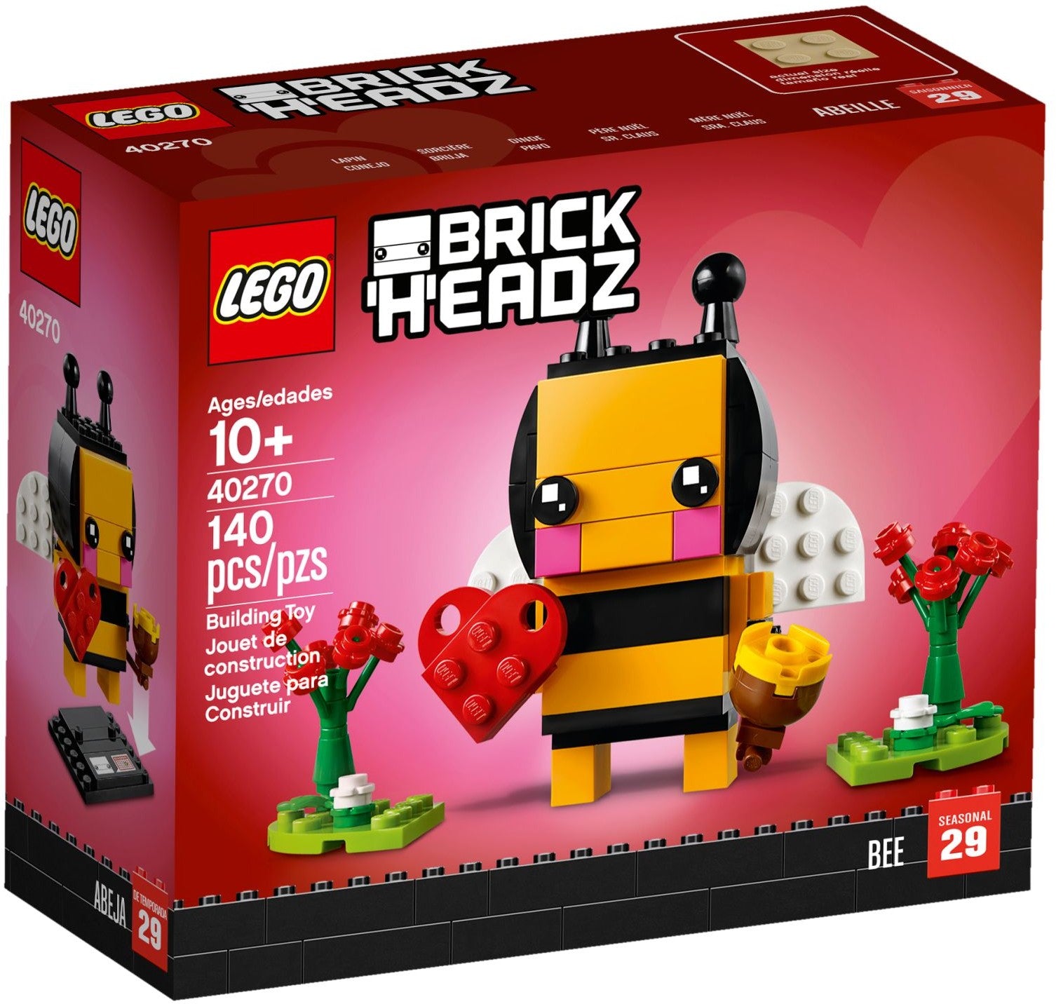 LEGO Brickheadz Valentinstag-Biene 40270