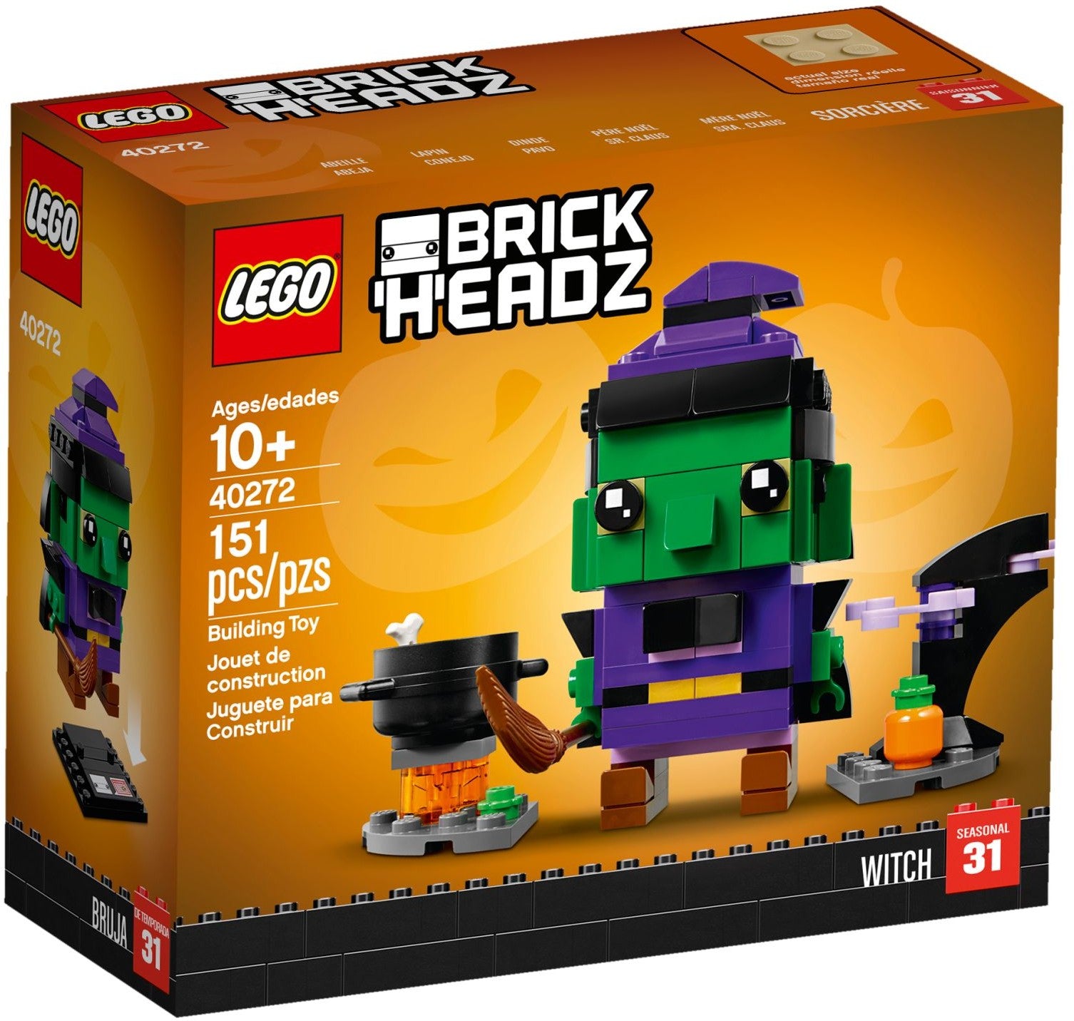 LEGO Brickheadz Halloween-Hexe 40272