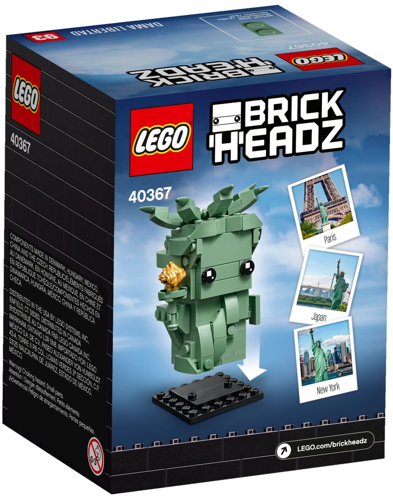 LEGO BrickHeadz Freiheitsstatue 40367