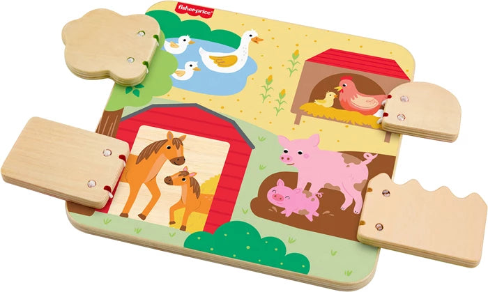 Guck-Guck-Spiel aus Holz