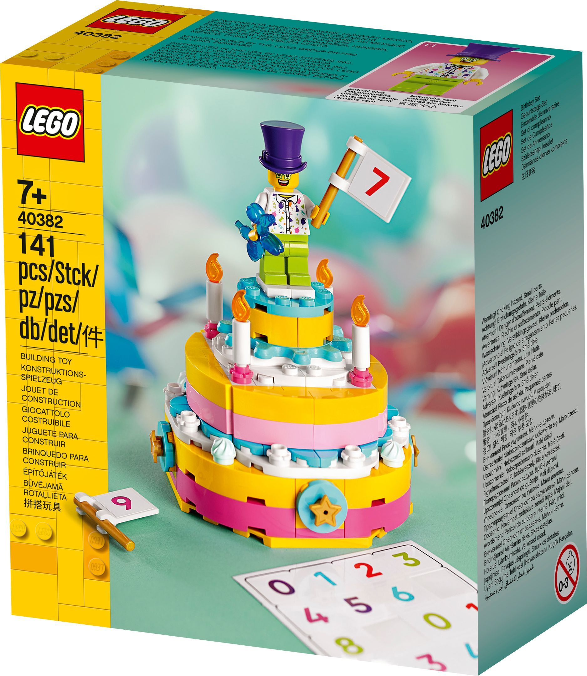 LEGO Seasonal Geburtstagstorte 40382