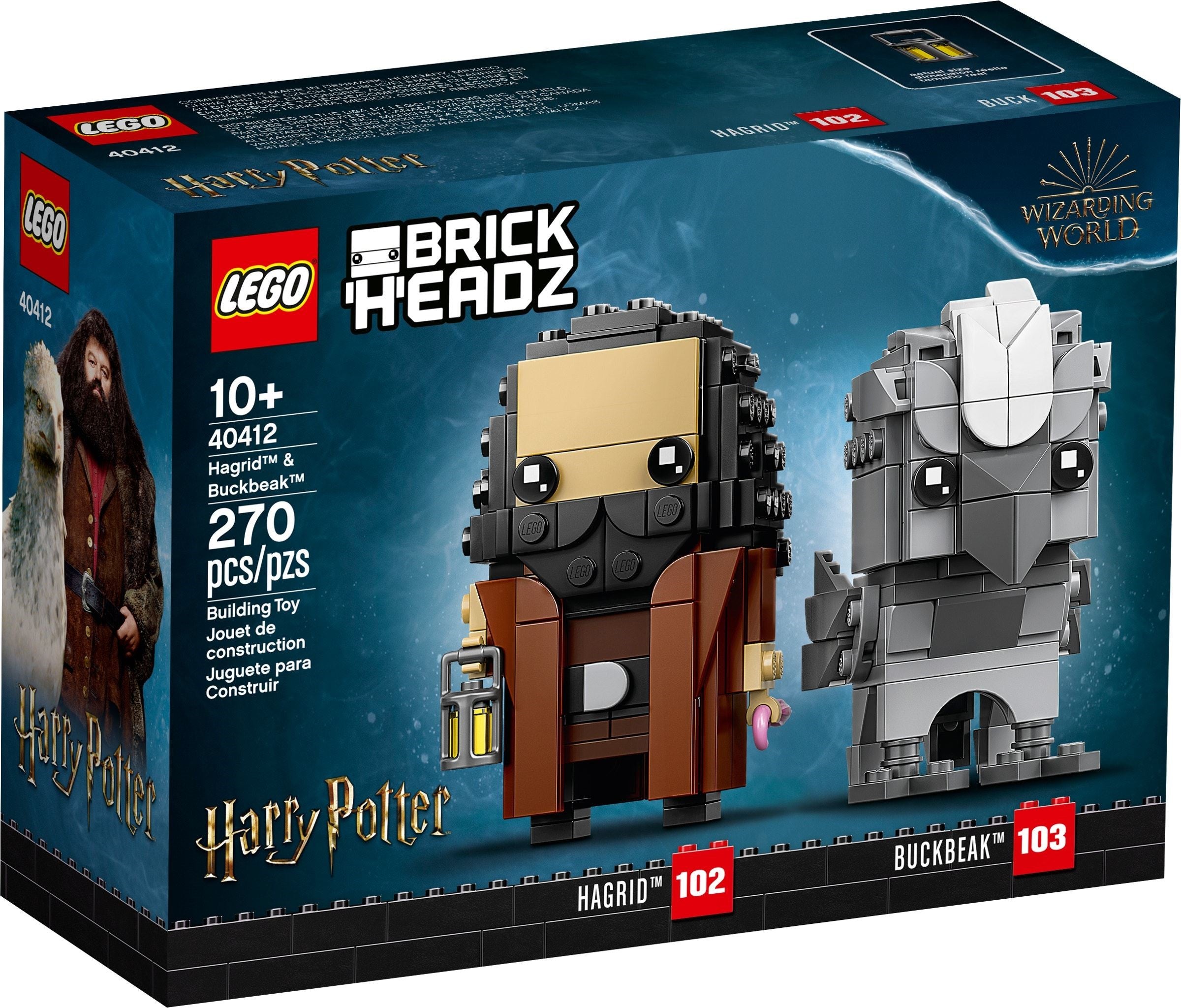 LEGO Brickheadz  Hagrid & Seidenschnabel 40412