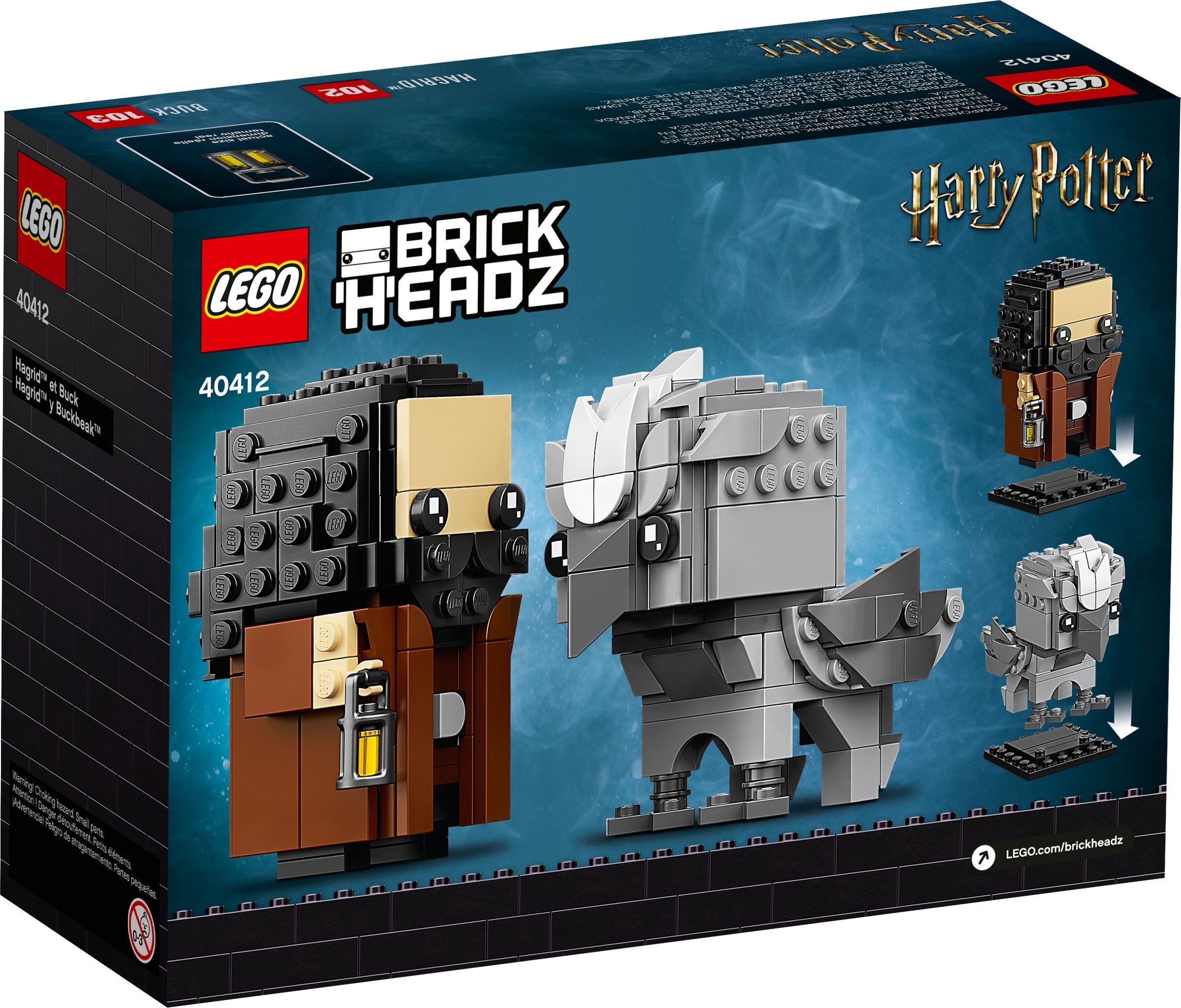LEGO Brickheadz  Hagrid & Seidenschnabel 40412