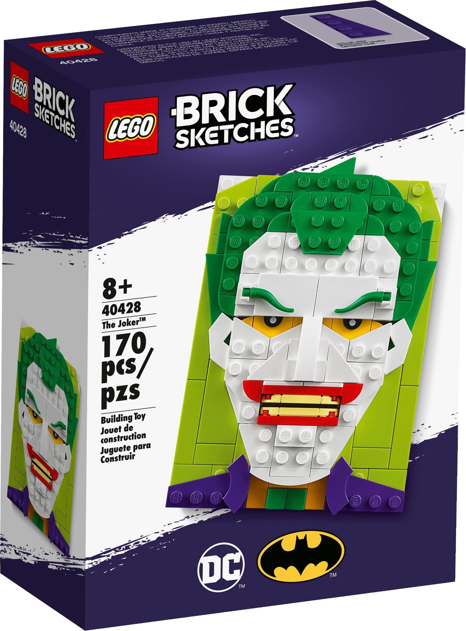 LEGO Brick Sketches Der Joker 40428
