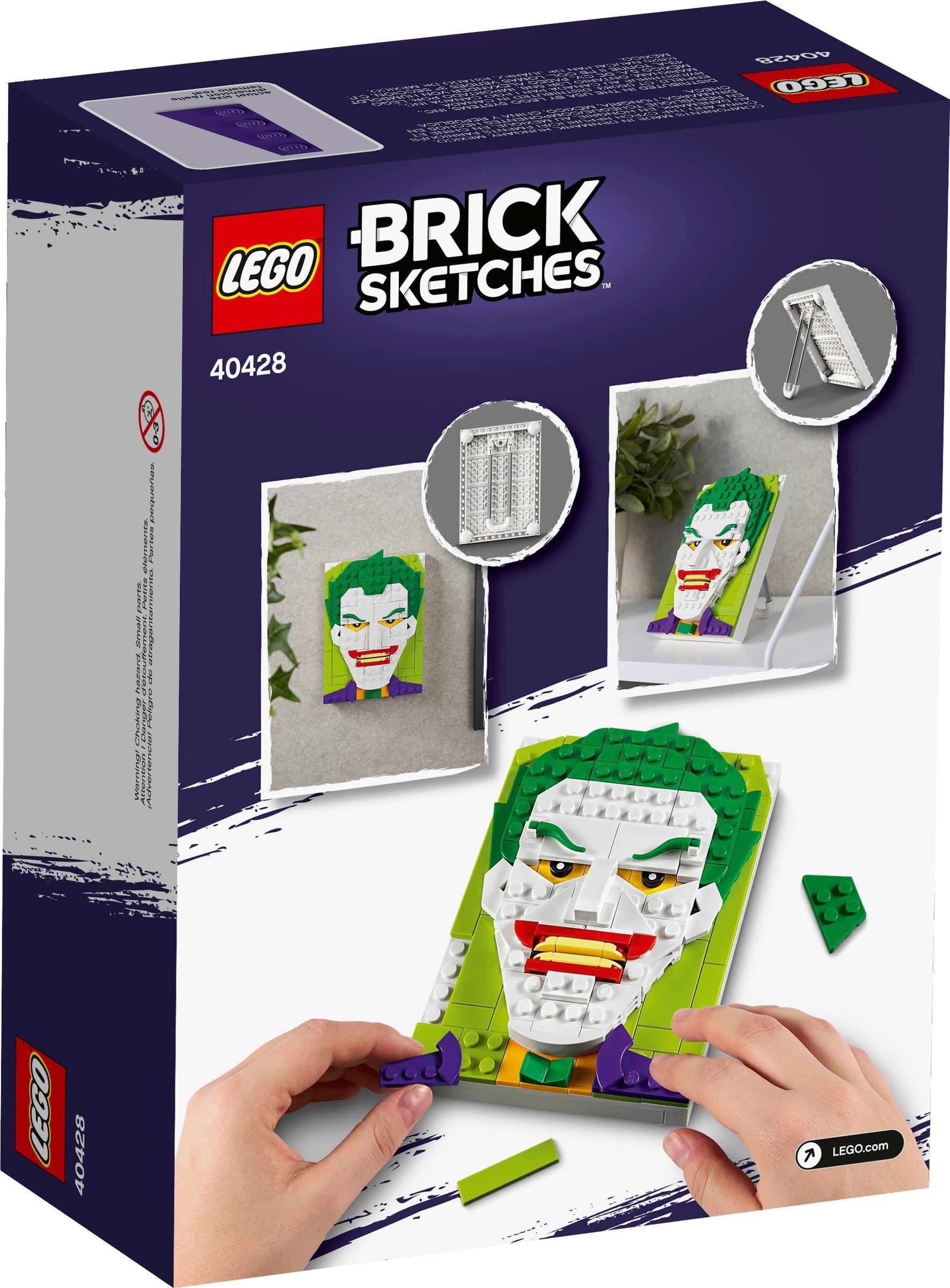 LEGO Brick Sketches Der Joker 40428