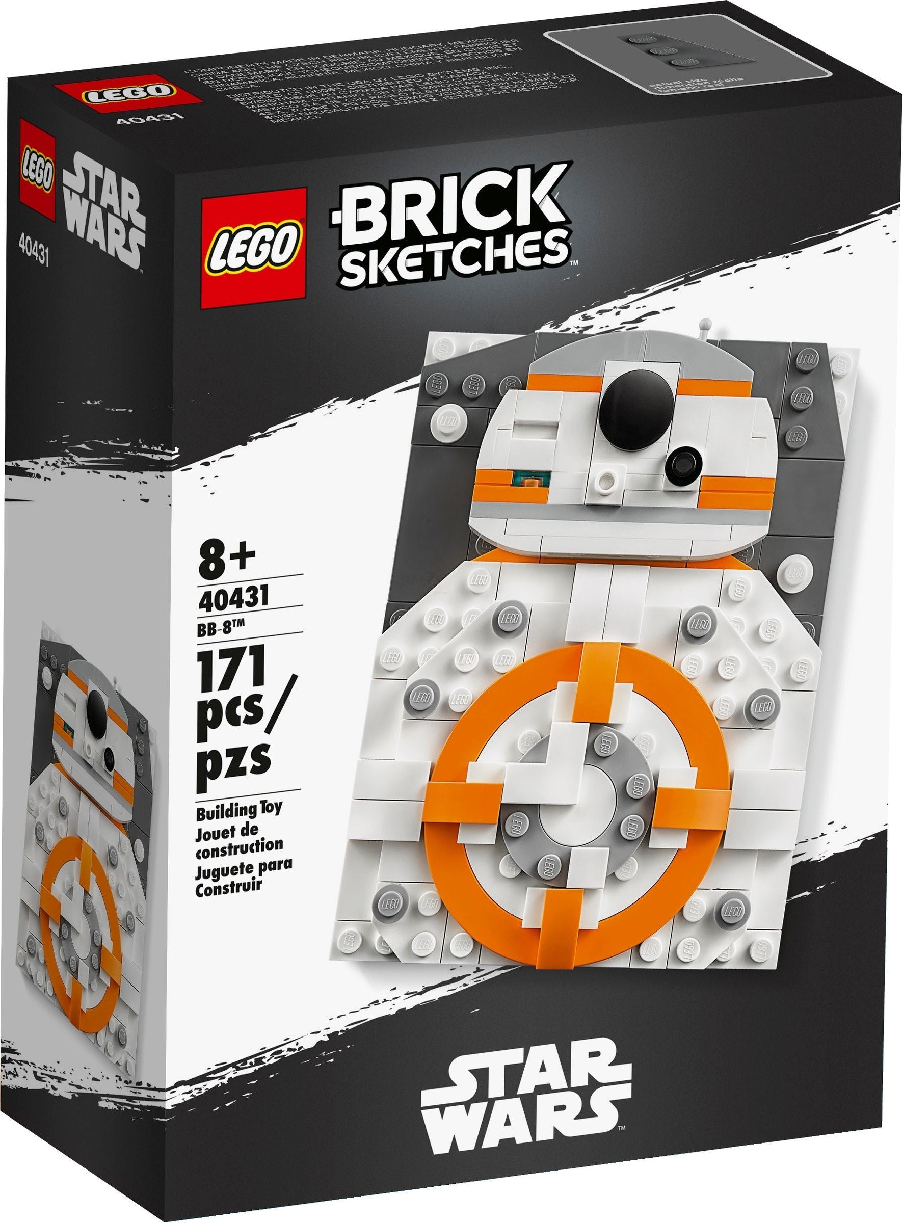 LEGO Brick Sketches Star Wars BB-8 40431