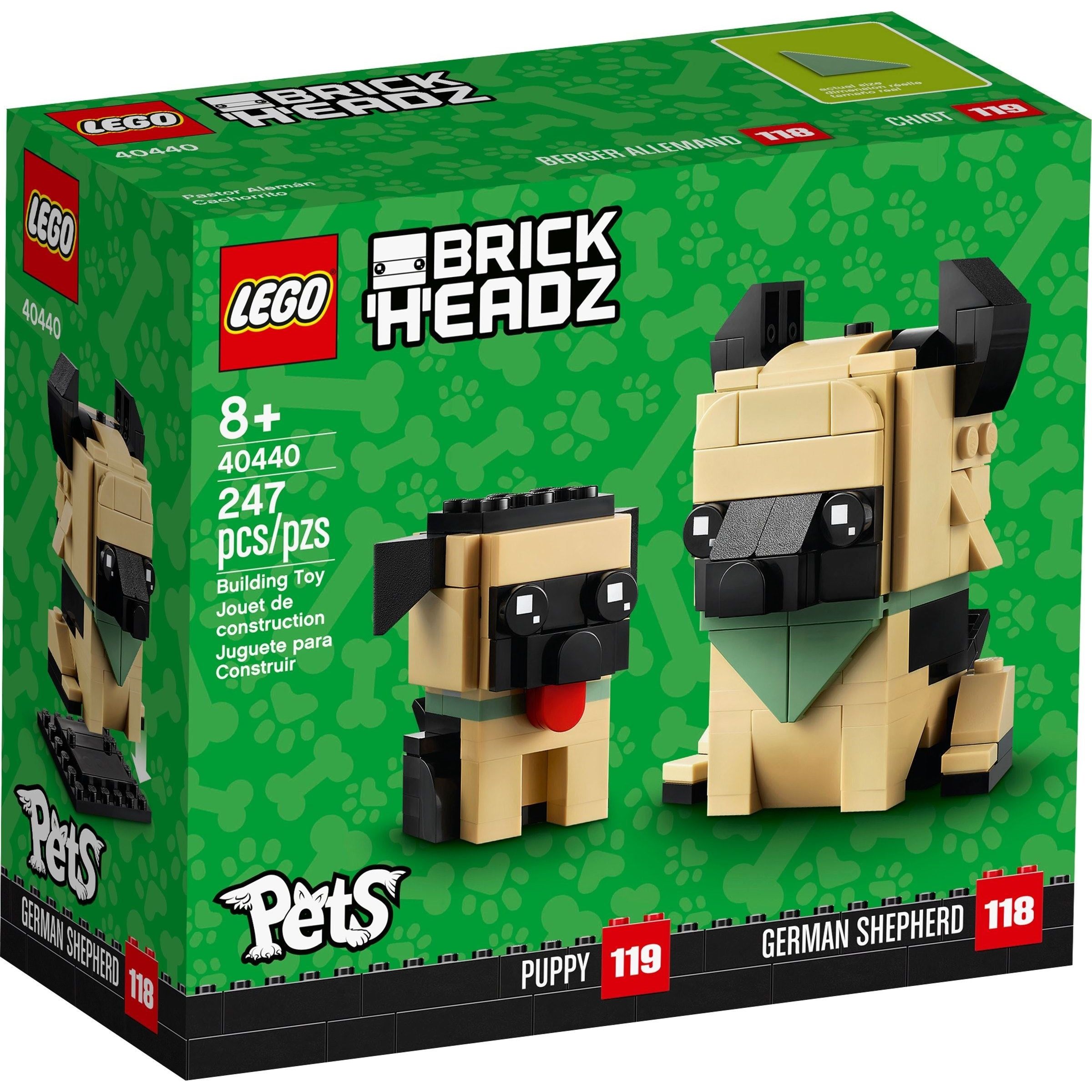 LEGO BrickHeadz Deutscher Schäferhund 40440