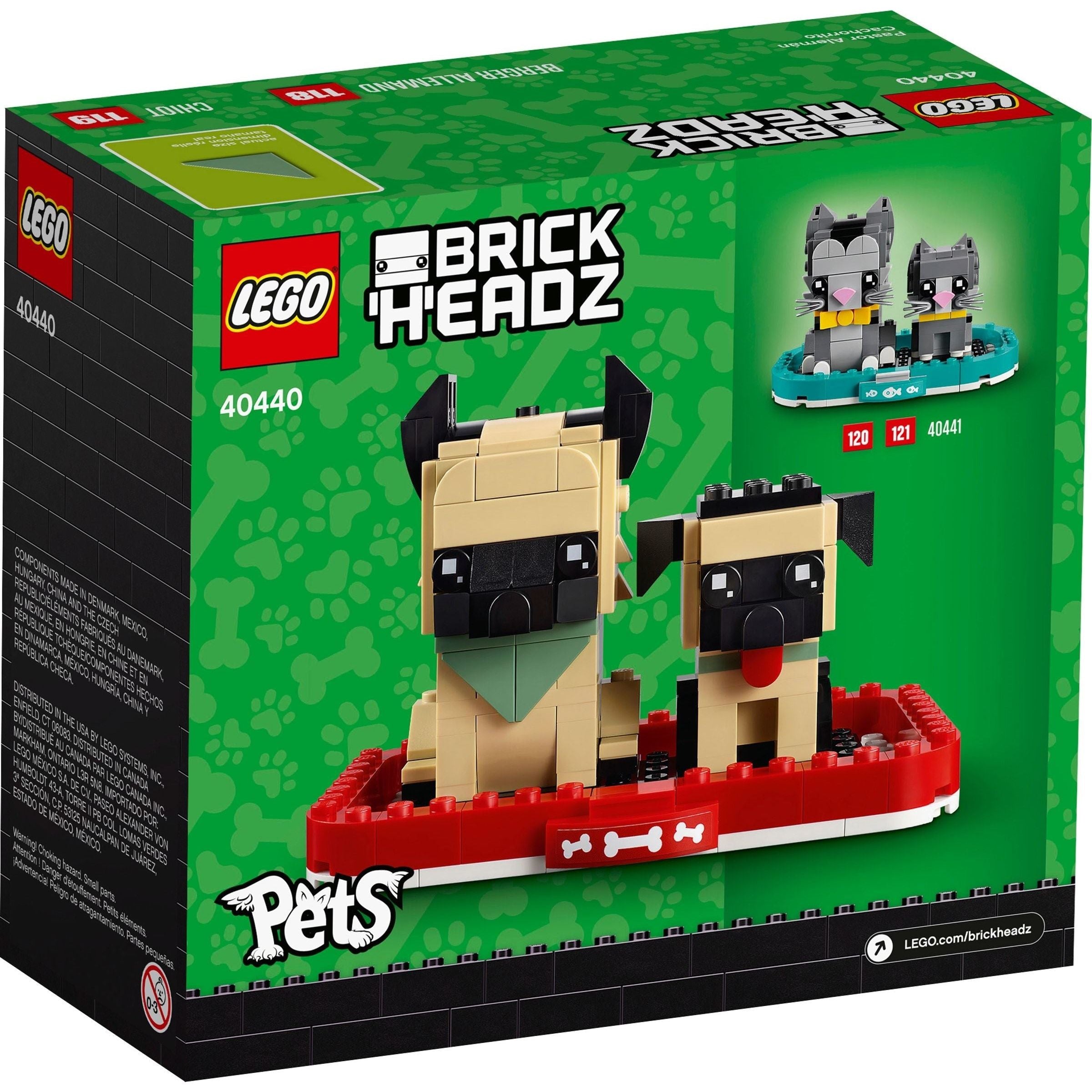 <transcy>LEGO BrickHeadz Berger allemand 40440</transcy>